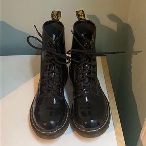 Dr. Marten’s Black Patent Boots